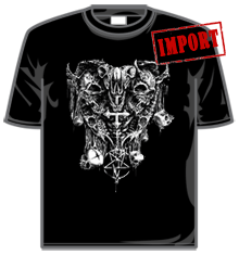 BLACK METAL - HANGING SKULLS