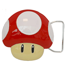 NINTENDO - MUSHROOM BUCKLE